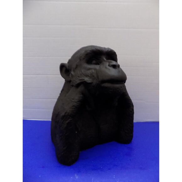NEW Monkey Ape Statue Posing For Photo Figurine Home Decor Chimp Chimpanzee - Picture 4 of 8